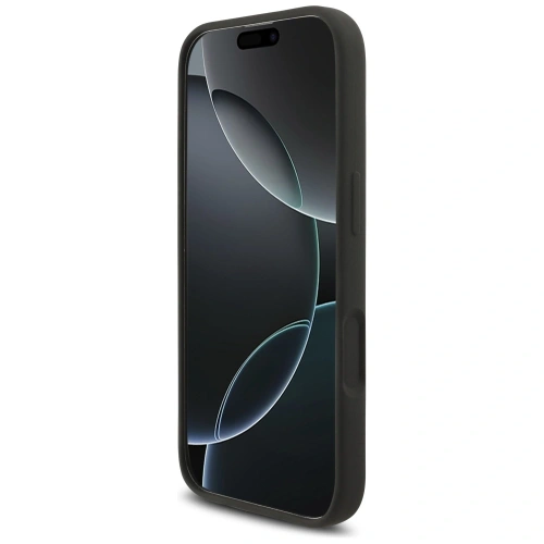 Etui Karl Lagerfeld Silicone Karl&Choupette Ring MagSafe do Apple iPhone 17 czarny