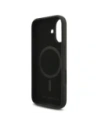 Etui Karl Lagerfeld Silicone Karl&Choupette Ring MagSafe do Apple iPhone 17 czarny