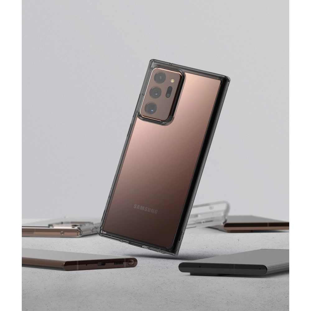 Hurtownia GSM - Etui Ringke Fusion Samsung Galaxy Note 20 Ultra Smoke Black - RGK1226SM - {ean13} - Hurt