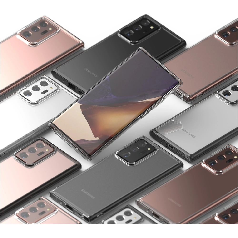 Wholesale Ringke Fusion Samsung Galaxy Note 20 Ultra Smoke Black - RGK1226SM - {ean13} - Hurt