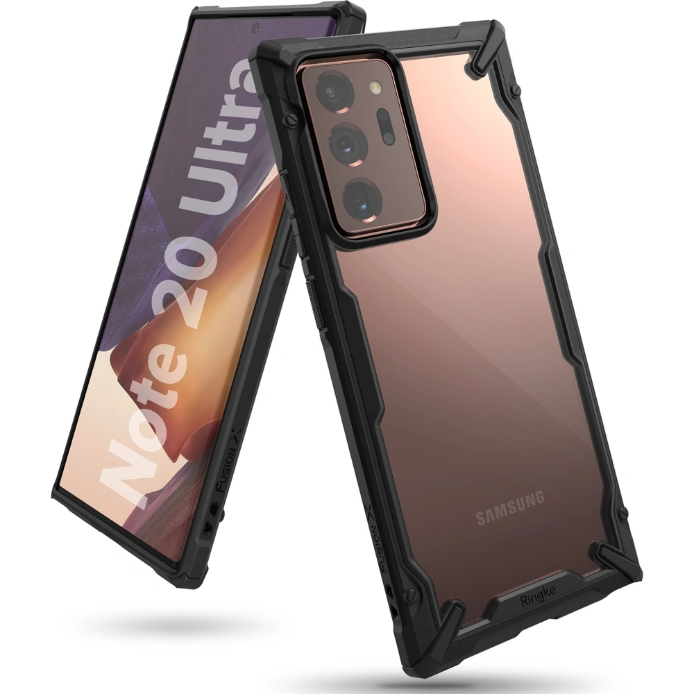 Hurtownia GSM - Etui Ringke Fusion-X Samsung Galaxy Note 20 Ultra Schwarz - RGK1227BLK - {ean13} - Hurt