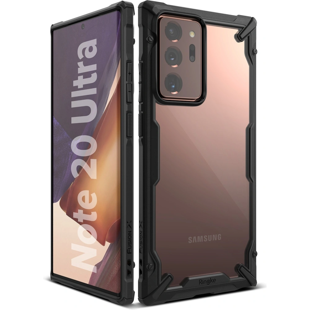 Hurtownia GSM - Etui Ringke Fusion-X Samsung Galaxy Note 20 Ultra Schwarz - RGK1227BLK - {ean13} - Hurt