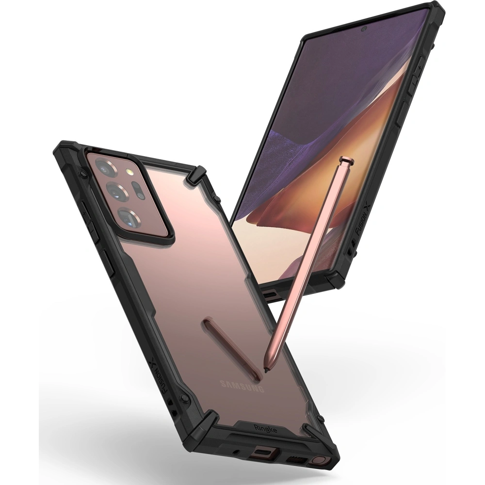 Hurtownia GSM - Etui Ringke Fusion-X Samsung Galaxy Note 20 Ultra Černá - RGK1227BLK - {ean13} - Hurt