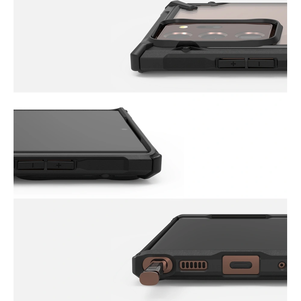 Hurtownia GSM - Etui Ringke Fusion-X Samsung Galaxy Note 20 Ultra Černá - RGK1227BLK - {ean13} - Hurt