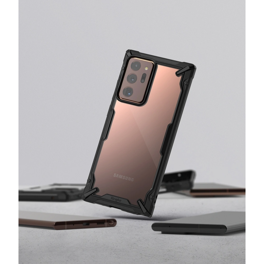 Hurtownia GSM - Etui Ringke Fusion-X Samsung Galaxy Note 20 Ultra Černá - RGK1227BLK - {ean13} - Hurt