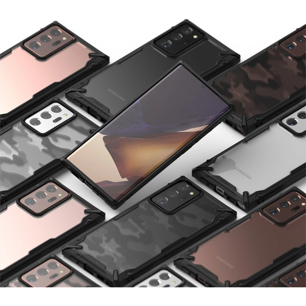 Hurtownia GSM - Etui Ringke Fusion-X Samsung Galaxy Note 20 Ultra Schwarz - RGK1227BLK - {ean13} - Hurt