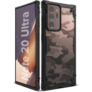 Etui Ringke Fusion-X Samsung Galaxy Note 20 Ultra Camo (Moro) Black