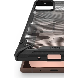 Etui Ringke Fusion-X Samsung Galaxy Note 20 Ultra Camo (Moro) Black