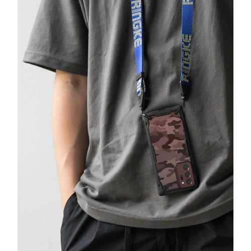 Etui Ringke Fusion-X Samsung Galaxy Note 20 Ultra Camo (Moro) Black