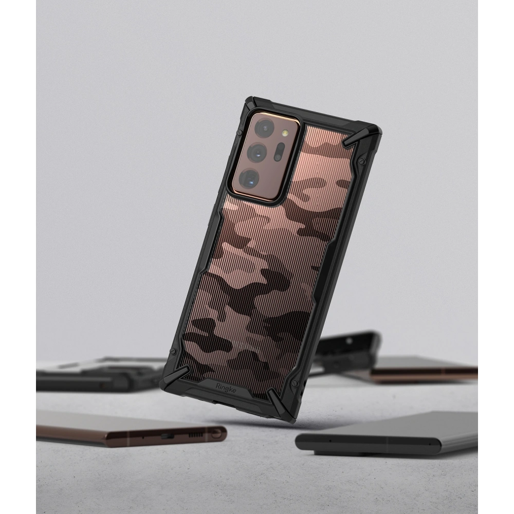 Wholesale Ringke Fusion-X Samsung Galaxy Note 20 Ultra Camo (Moro) Black - RGK1229MOB - {ean13} - Hurt