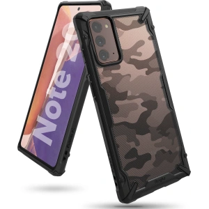 Ringke Fusion-X Samsung Galaxy Note 20 Camo (Moro) Black