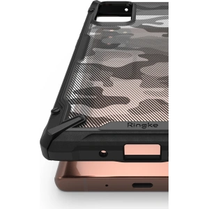 Etui Ringke Fusion-X Samsung Galaxy Note 20 Camo (Moro) Black