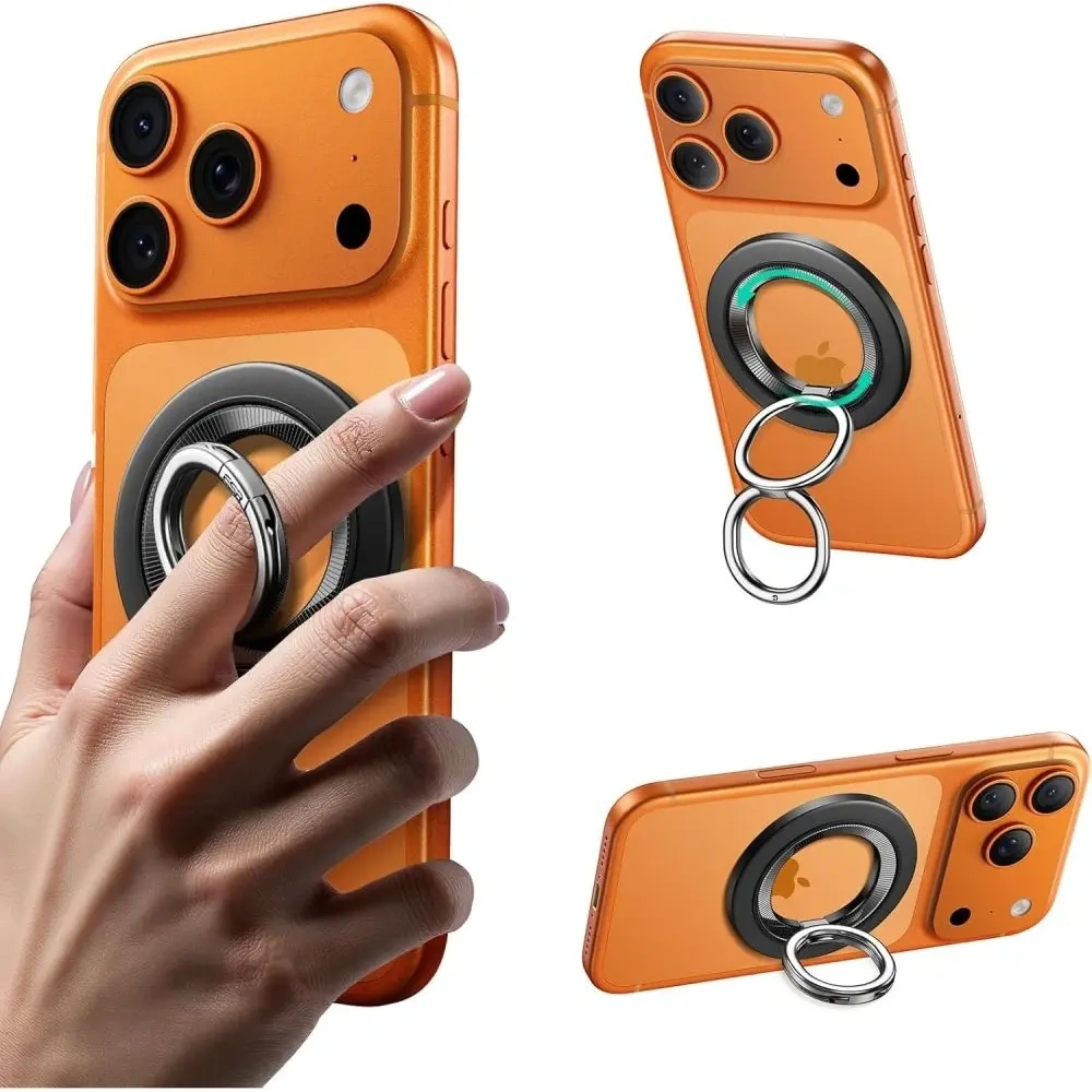 Uchwyt ESR Magnetic 360 Halolock MagSafe Phone Ring Black