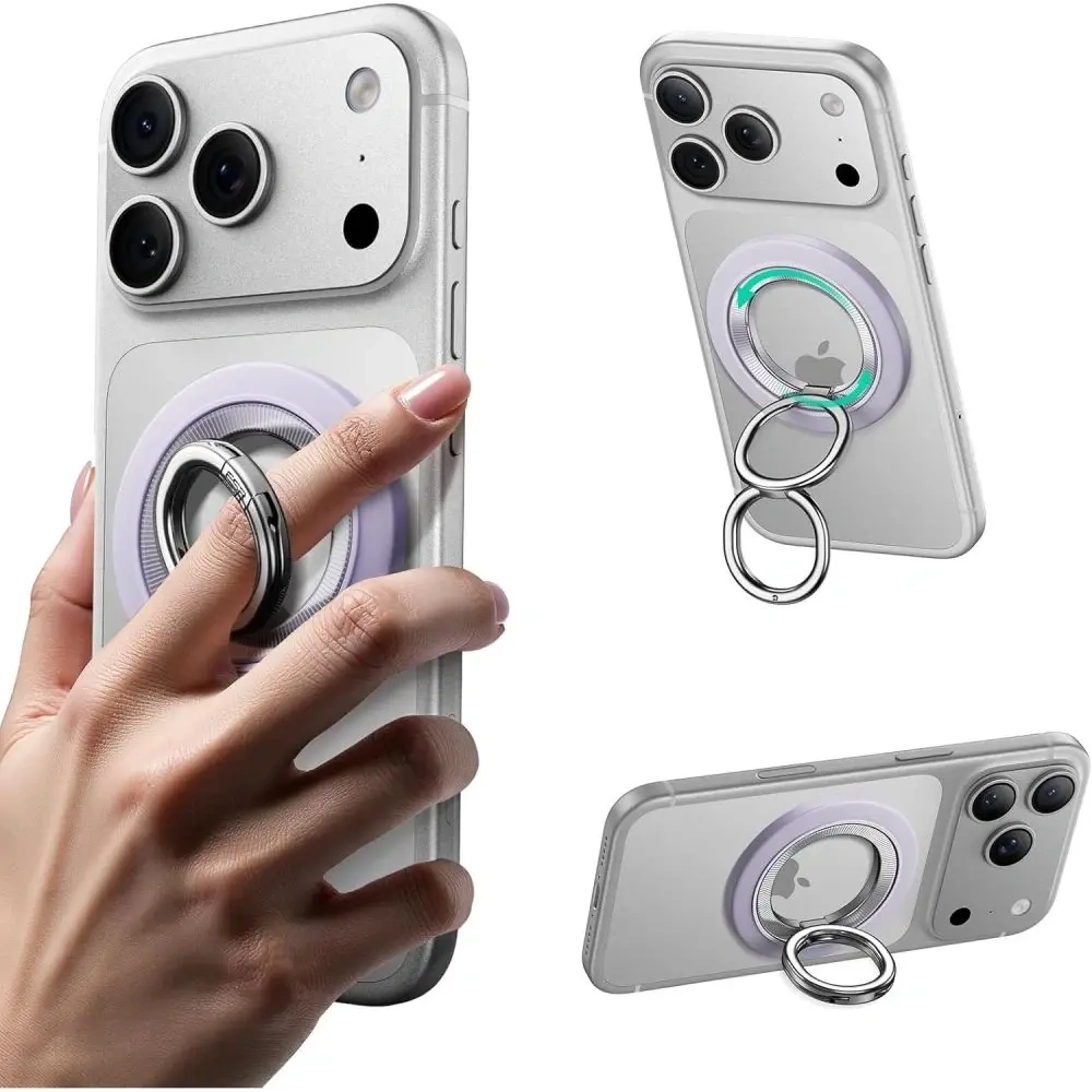 Uchwyt ESR Magnetic 360 Halolock MagSafe Phone Ring Lavender