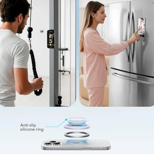 Uchwyt ESR Magnetic 360 Halolock MagSafe Phone Ring Lavender