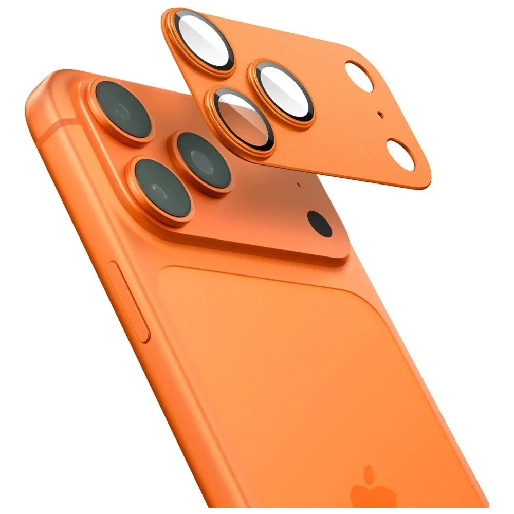 Osłona aparatu Spigen Optik Pro XL Glas.tr ez Fit Camera Protector do Apple iPhone 17 Pro Orange