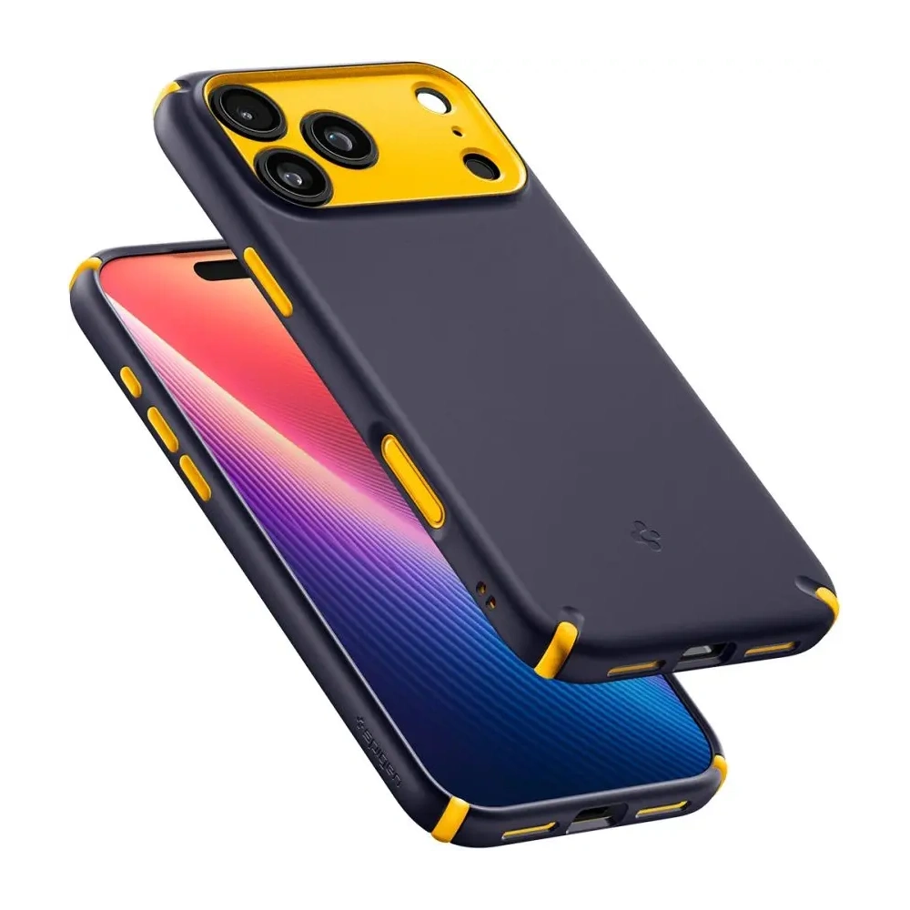 Etui Spigen Nano Pop Hybrid Mag MagSafe do Apple iPhone 17 Pro Blueberry Navy