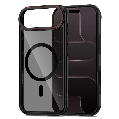 Etui Tech-Protect MagHybrid MagSafe do Apple iPhone Air Black/red