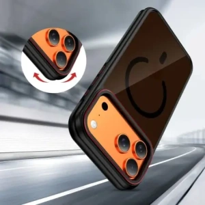 Etui Tech-Protect MagHybrid MagSafe do Apple iPhone 17 Pro Max Black/red