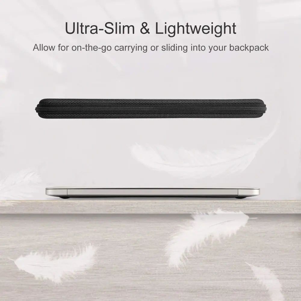 Etui Tech-Protect Hardpouch Laptop 13-14 Black/orange