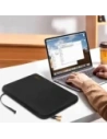 Etui Tech-Protect Hardpouch Laptop 13-14 Black/orange