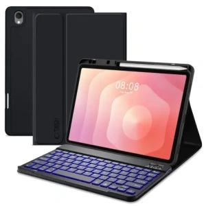 Etui Tech-Protect Smartcase Pen + Keyboard do Samsung Galaxy Tab S11 11.0 X730 / X736b Black