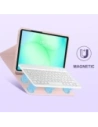 Etui Tech-Protect Smartcase Pen + Keyboard do Samsung Galaxy Tab A9 / A11 8.7 X110 / X115 / X133 / X135 Pink
