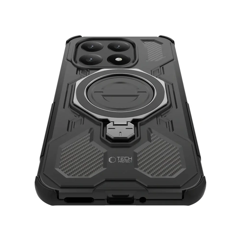 Etui Tech-Protect TacticStand MagSafe do Xiaomi 15T Matte Black