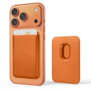 Etui Tech-Protect MagWallet MagSafe Universal Magnetic Card Holder Orange