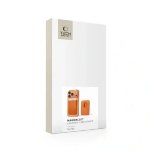 Etui Tech-Protect MagWallet MagSafe Universal Magnetic Card Holder Orange