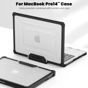 Etui Tech-Protect Smartshell Pro do Apple MacBook Pro 14 (M1/M2/M3/M4/M5) Black/clear