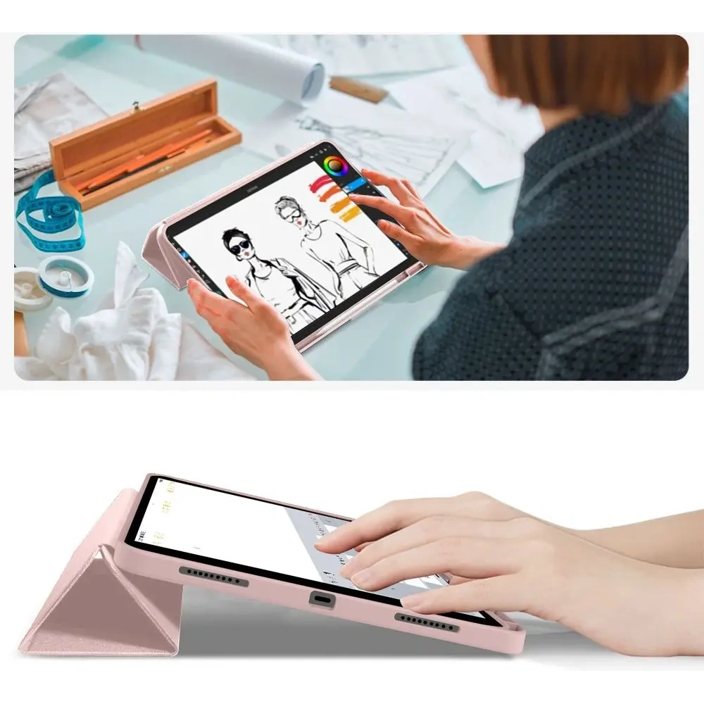 Etui Tech-Protect Smartcase Pen do Apple iPad Pro 13” 2024/2025 Pink