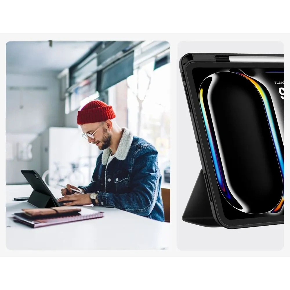 Etui Tech-Protect Smartcase Pen do Apple iPad Pro 13” 2024/2025 Black