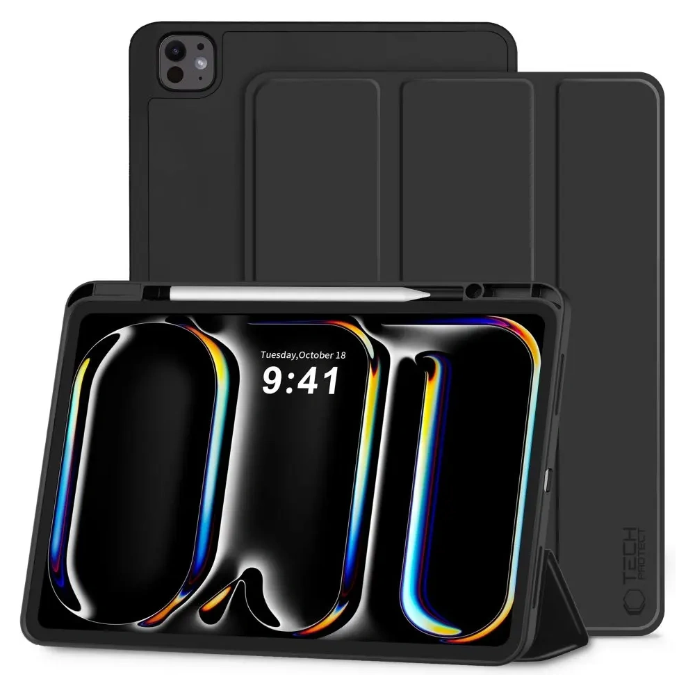 Etui Tech-Protect Smartcase Pen do Apple iPad Pro 11” 2024/2025 Black