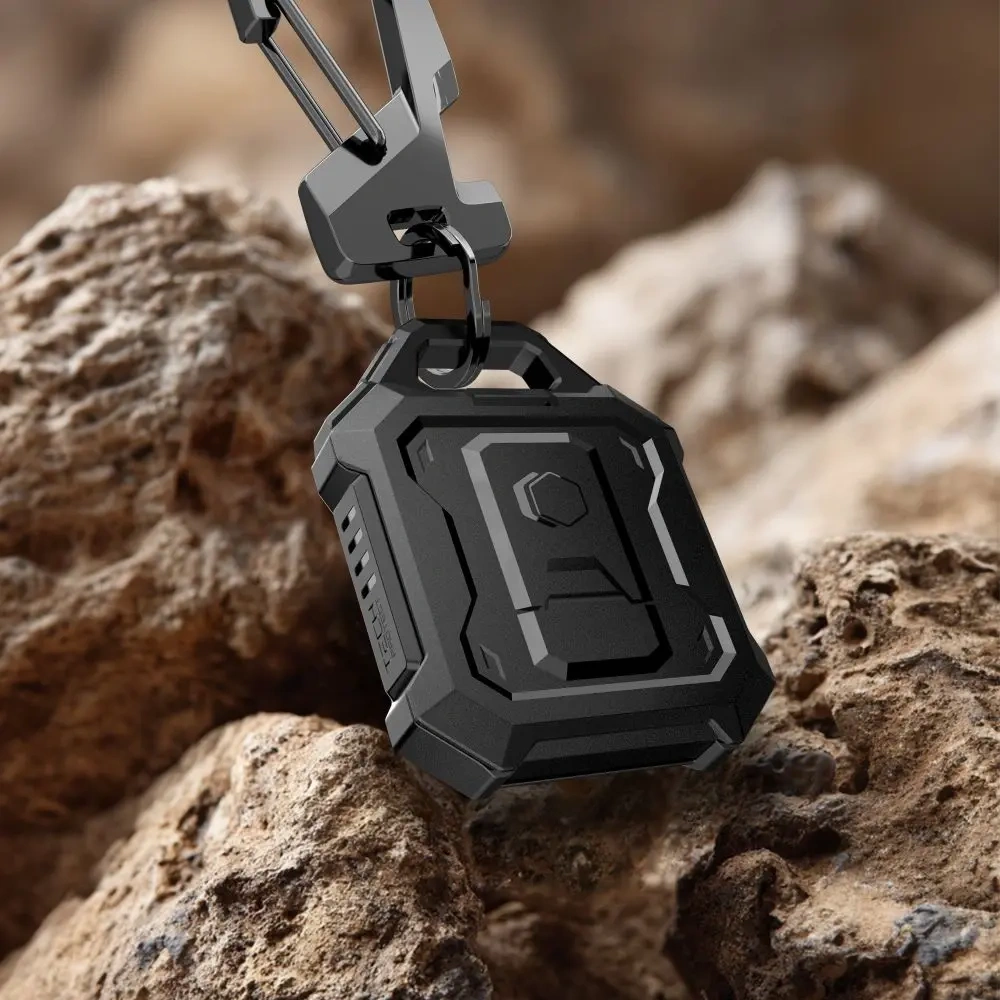 Brelok Tech-Protect Kevlar Pro do Apple AirTag 1 / 2 Black