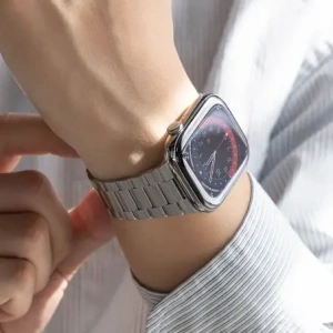 Bransoleta Ringke Metal One Air do Apple Watch 8 / 9 / 10 / 11 / SE / Ultra 44/45/46/49mm Silver