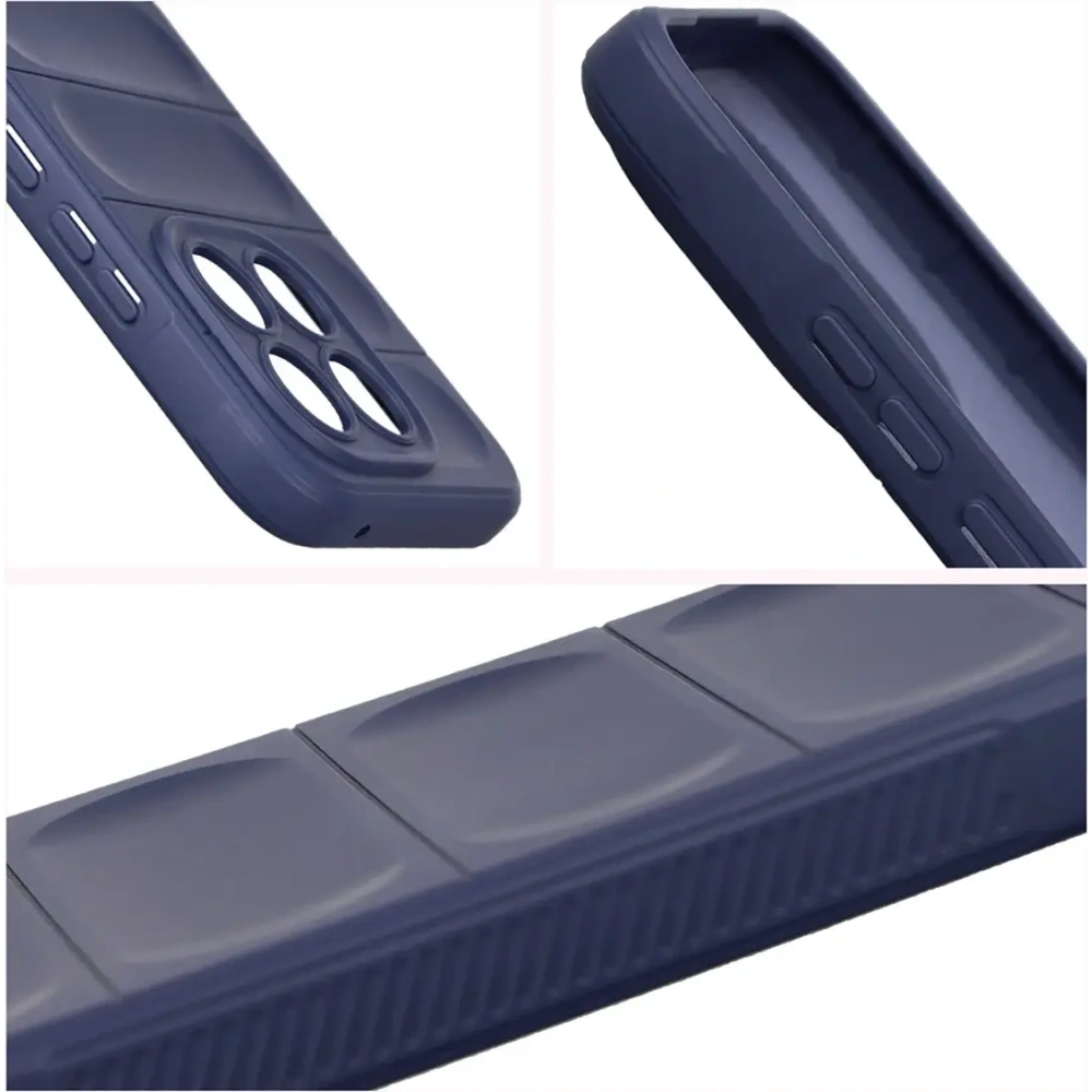 Pancerne etui Bizon Case Tur do Xiaomi 15T granatowe