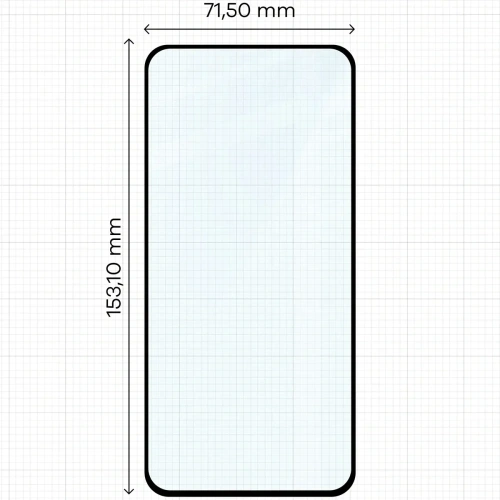 Szkło hartowane Bizon Glass Edge Duo do Samsung Galaxy S23 FE czarna ramka [2 PACK]
