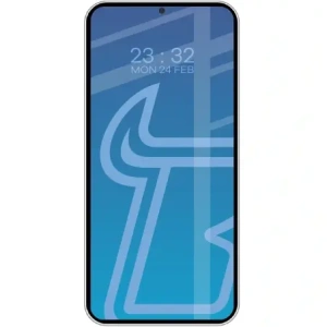 Szkło hartowane Bizon Glass Edge Duo do Samsung Galaxy S25+ Plus / S24+ Plus czarna ramka [2 PACK]