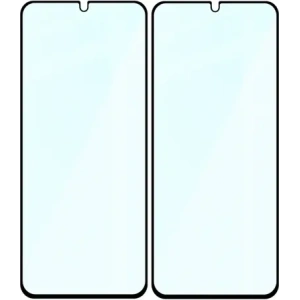 Szkło hartowane Bizon Glass Edge Duo do Xiaomi Redmi A5 4G / POCO C71 4G czarna ramka [2 PACK]