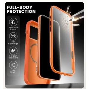 Etui Supcase IBLSN Ares Flip Mag MagSafe do Apple iPhone 17 Pro Coral