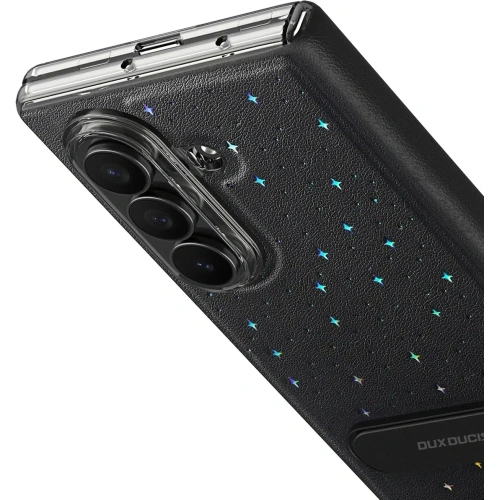 Etui Dux Ducis Stex do Samsung Galaxy Z Fold 7 z podstawką 360° czarne