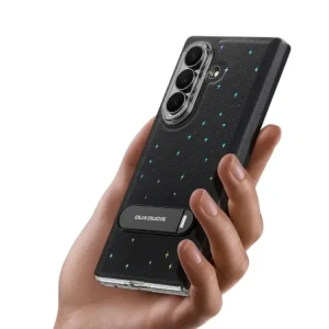 Etui Dux Ducis Stex do Samsung Galaxy Z Fold 7 z podstawką 360° czarne