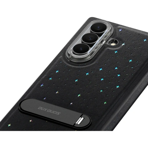 Etui Dux Ducis Stex do Samsung Galaxy Z Fold 7 z podstawką 360° czarne