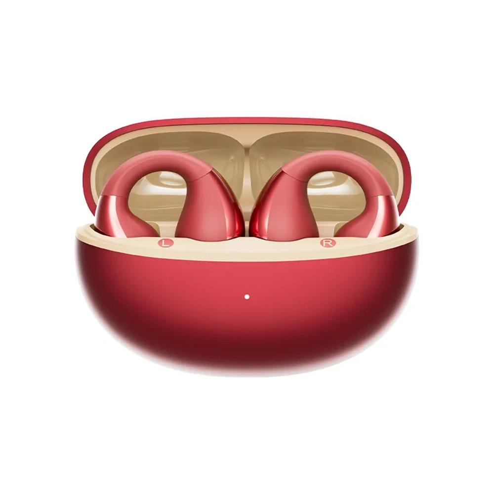 Bezprzewodowe słuchawki z klipsem QCY Crossky Clip C30S (czerwone)