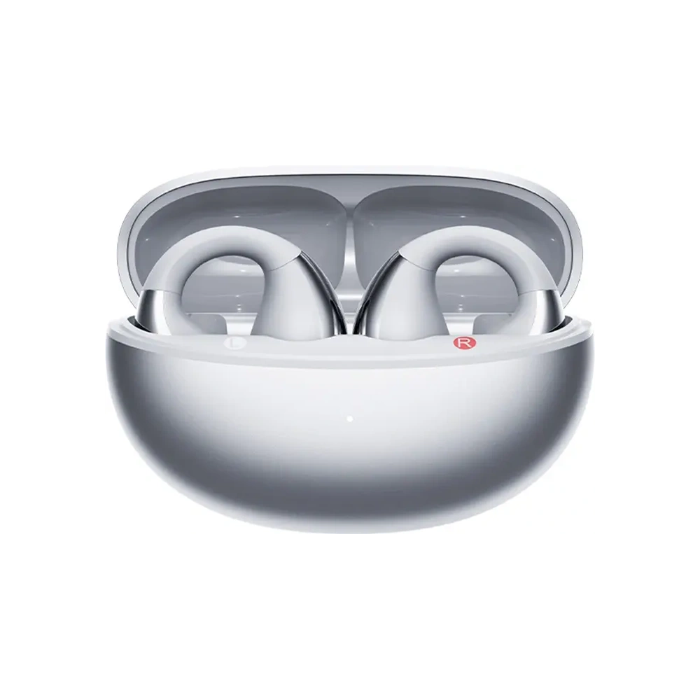 Bezprzewodowe słuchawki z klipsem QCY Crossky Clip C30S (srebrne)