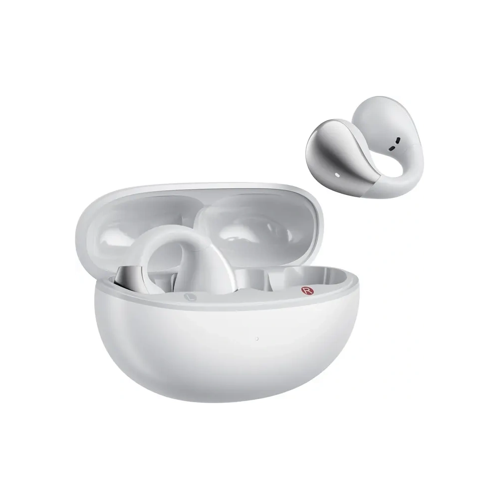 Bezprzewodowe słuchawki z klipsem QCY Crossky Clip C30S (białe)