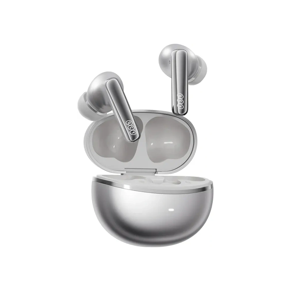 Bezprzewodowe słuchawki dokanałowe TWS QCY MeloBuds N70 Bluetooth 6.0 (Tytanowo-złote)