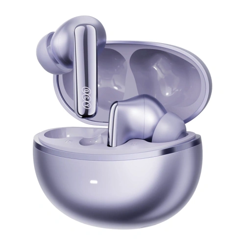Bezprzewodowe słuchawki dokanałowe TWS QCY MeloBuds N70 Bluetooth 6.0 (fioletowe)