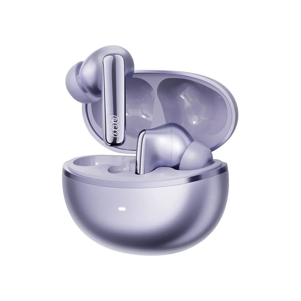 Bezprzewodowe słuchawki dokanałowe TWS QCY MeloBuds N70 Bluetooth 6.0 (fioletowe)